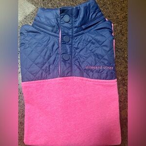 VINEYARD VINES quilted quarter zip